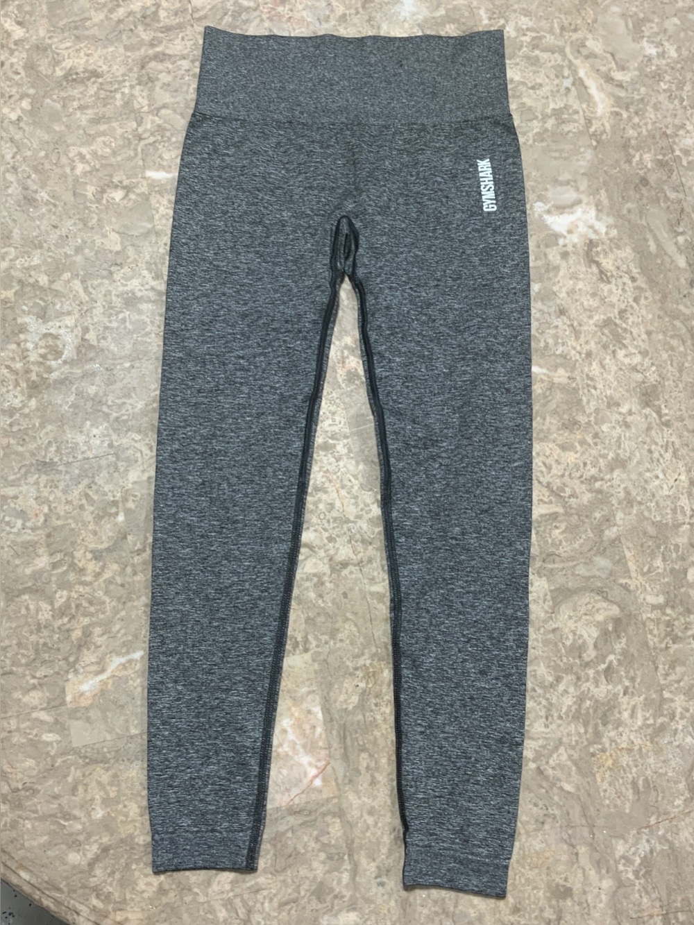 Gymshark Charcoal Gray High-Waist Seamless Leggings